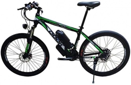 Erik Xian Bike Electric Bike Electric Mountain Bike 26 Inch Mountain Electric Bicycle 36V250W8AH Aluminum Alloy Variable Speed Dual Disc Brake 5-Speed Off-Road Battery Assisted Bicycle Load 150Kg for the jungle trai
