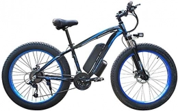 Erik Xian Electric Mountain Bike Electric Bike Electric Mountain Bike 500w / 1000w Electric Mountain Bike 26'' Folding Professional Bicycle with Removable 48v 13ah Lithium-ion Battery 21 Speed Shifter Beach Snow Tire Bike Fat Tire for