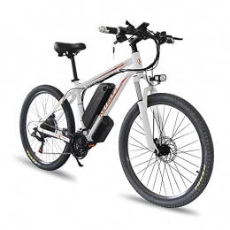 BHPL Electric Mountain Bike Electric Bike Electric Mountain Bike Bicycle Sports Fitness Beach Dirt Bike 26X1.95 Inch Ebike 1000W 16AH 48V with Shimano 21 Speeds, A, 48V500W13AH