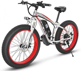 Erik Xian Bike Electric Bike Electric Mountain Bike Electric Bicycle, 26-inch Electric Mountain Bike, with Removable Large-Capacity Lithium-ion Battery (48V 17.5ah 500W), for Mens Outdoor Cycling and Travel O