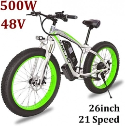 Erik Xian Bike Electric Bike Electric Mountain Bike Electric Bikes Magnesium Alloy Ebikes Bicycles All Terrain 26inch 48V 350W 10Ah Removable Lithium-Ion Battery Mountain Ebike For Adult Mens for the jungle trails,