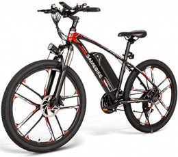 Erik Xian Bike Electric Bike Electric Mountain Bike Electric Mountain Bike 26" 48V 350W 8Ah Removable Lithium-Ion Battery Electric Bikes for Adult Disc Brakes Load Capacity 100 Kg for the jungle trails, the snow, th