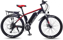 Erik Xian Electric Mountain Bike Electric Bike Electric Mountain Bike Electric Mountain Bike, 35V350w Motor, 13AH Lithium Battery Assisted Endurance 70-90Km, LEC Display / LED Headlights, Adult Male and Female Electric Bicycles for the