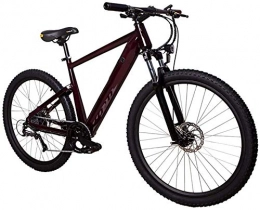 Erik Xian Electric Mountain Bike Electric Bike Electric Mountain Bike Mountain Ebike Hidden Battery Electric Mountain Bike with Full Suspension Variable Speed Electric Bicycle Adult Light Pedal Bike 36v 250w 10.4ah 5 Classes Pas + Cr
