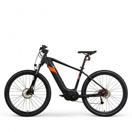 Electric oven Bike Electric Bike for Adults 30MPH 250W Motor 27.5inch Electric Mountain Bicycle 36V 14Ah Hide Lithium Battery Ebike (Color : Black)