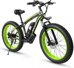 Fangfang Bike Electric Bikes, 26'' Electric Mountain Bike, Electric Bicycle All Terrain for Adults, 360W Aluminum Alloy Ebike Bicycle Commute Ebike 21 Speed Gear And Three Working Modes , E-Bike ( Color : Green )