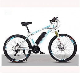 Fangfang Bike Electric Bikes, Electric Mountain Bike for Adults, 26 Inch Electric Bike Bicycle with Removable 36V 8AH / 10 AH Lithium-Ion Battery, 21 / 27 Speed Shifter , E-Bike ( Color : D , Size : 21 speed 36V8Ah )