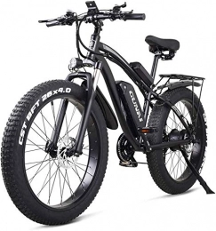 Capacity Bike Electric Snow Bike, 26 Adult Electric Bike 1000W Electric Fat Tire Bikes Beach Bike Cruiser Electric Bicycle 48v 17ah Lithium Battery E-Bike Electric Mountain Bicycle Lithium Battery Beach Cruiser for