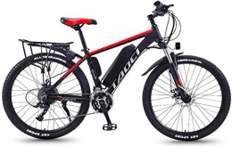 WJSWD Bike Electric Snow Bike, Electric Mountain Bike, 35V350w Motor, 13AH Lithium Battery Assisted Endurance 70-90Km, LEC Display / LED Headlights, Adult Male and Female Electric Bicycles Lithium Battery Beach Cr