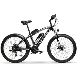 Extrbici Bike Extrbici New XF660 4.0 inch Fat Tire Electric Mans Mountain Bike 1000W 48V Disc Brake (white)