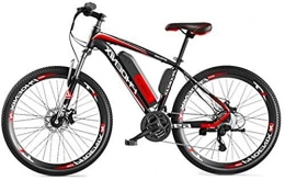Fangfang Bike Fangfang Electric Bikes, 26'' Electric Mountain Bike With Removable Large Capacity Lithium-Ion Battery (36V 250W), Electric Bike 27 Speed Gear For Outdoor Cycling Travel Work Out, E-Bike (Color : Red)