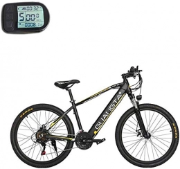 Fangfang Bike Fangfang Electric Bikes, Adult 26 Inch Electric Mountain Bike, 48V Lithium Battery, Aviation High-Strength Aluminum Alloy Offroad Electric Bicycle, 21 Speed, E-Bike (Color : A, Size : 80KM)