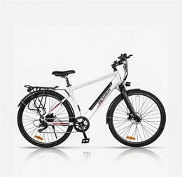 Fangfang Bike Fangfang Electric Bikes, Adult Electric Mountain Bike, 36V Lithium Battery Aluminum Alloy Retro 6 Speed Electric Commuter Bicycle, With Multifunction LCD Display, E-Bike (Color : A, Size : 10.4AH)