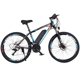 FFF-HAT Bike FFF-HAT 250W Electric Bicycle Adult Electric Mountain Bike Moped, 26" Electric Bicycle 27 Speed Endurance 52 KM, with Removable 36V / 10A Lithium Ion Battery and Multi-function Instrument Panel