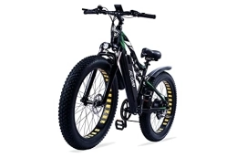 Ficyacto Electric Mountain Bike Ficyacto 26" Electric Bike for Adults, 26 * 4.0 Inch Electric Mountain Bike, 48V17AH Removable Battery, Shimano 7 Speed Ebike