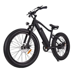 FMOPQ Electric Mountain Bike FMOPQ Electric BikesElectric Bike26 Fat Tire 750W Mountain Electric Bicycle Shock Absorption E-Bike 48V 13Ah Removable Lithium Battery