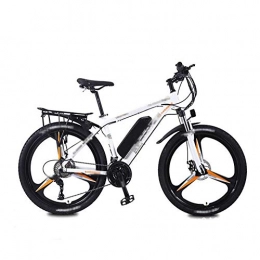 FZYE Bike FZYE 26 Inch Electric Bikes Bicycle, 36v13Ah lithium battery Bikes LED Display Assisted Variable Speed Bicycle Meal Delivery Adult, White