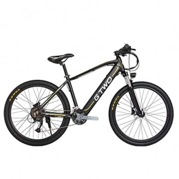 GTWO Bike G2 26 Inch Mountain Bike 48V 9.6Ah Lithium Battery 350W Electric Bike 5 Level Pedal Assist Lockable Suspension Fork (9.6Ah + 1 Spare Battery)