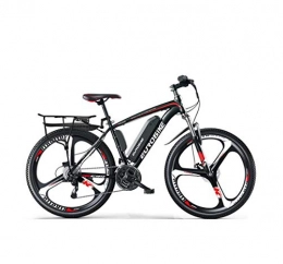 GASLIKE Bike GASLIKE Adult 26 Inch Electric Mountain Bike, 36V Lithium Battery, 27 Speed High-Carbon Steel Offroad Electric Bicycle, B, 35KM