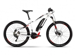 HAIBIKE Electric Mountain Bike HAIBIKE Sduro HardSeven 2.0 27.5 Inch Pedelec E-Bike MTB White / Black / Red 2019, Wei / Schwarz / Rot, L