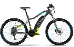 HAIBIKE Electric Mountain Bike Haibike Sduro Hardseven 3.5500WH E-Bike Electric Mountain Bike-Black / Lime / blau matt, schwarz / lime / blau matt