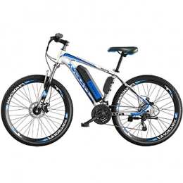 HAOYF Electric Mountain Bike HAOYF 26 Inch Electric Bicycle, 250W 36V 8 / 10Ah Removable Lithium Battery Mountain Bike, Front & Rear Disc Brake, 27-Speed Mens Mountain Bike, 70KM