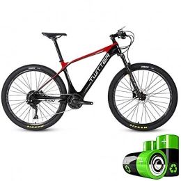 HJHJ Bike HJHJ Electric mountain bike hybrid snowmobile 27.5 inch adult ultra light pedal bicycle 36V10Ah built-in lithium battery (5 files / 11 speed)