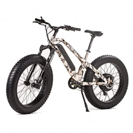 HMEI Electric Mountain Bike HMEI EBike Mountain Electric Bike 1000W For Adults 31 Mph E Bike 26 * 4.5 Inch Snow Fat Tire Electric Bicycle Wheel 48V 10Ah Lithium Battery E-Bike (Color : 48V1000W)