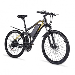 HMEI Electric Mountain Bike HMEI Electric Bicycle 27. 5 Inch Tire 500W Mountain E- Bike Adult Bike 48V 17Ah Urban Bike (Color : M60 wtth two battery)