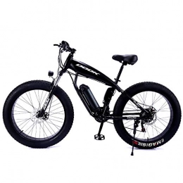 HXwsa Bike HXwsa Electric Mountain Bike 26" 4.0 Inch Fat Tire Ebike, 36V 8Ah Removable Lithium Battery, 250W Motor, Fat Tire Electric Bike, Electric Bicycle for Adults, B