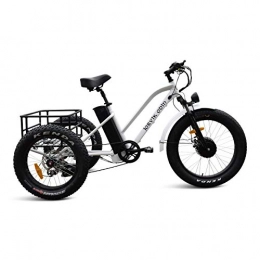 Jorvik Bike Jorvik ODIN ELECTRIC OFF ROAD MOUNTAIN TRIKE 500W 48V (White)