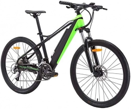 KKKLLL Electric Mountain Bike KKKLLL Power Electric Bicycle 36V Rear Mountain Electric Bicycle 26 Inch Sports Green 10.4AH Power 60KM