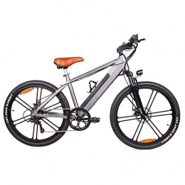 LFEWOZ Electric Mountain Bike LFEWOZ Lightweight Electric Mountain Bike, Fat Tire Road Bicycle 350W City Bike 6-Speed 26 Inch E-Bike Bike