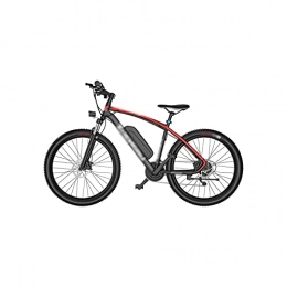 Liangsujian Electric Mountain Bike Liangsujian Electric Bike 26inch Mountain Electric Bicycle 27 Speed 400W Powerful Motor 48V10AH Battery City Electric Bicycle Dirt Bike (Color : Red)