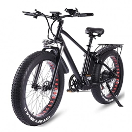 LIU Electric Mountain Bike Liu Electric Bike for Adults 750W 26' Fat Tire Electric Bicycle 24mph with Removable 15Ah Battery Mountain Electric Bike (Color : 750W 15ah)