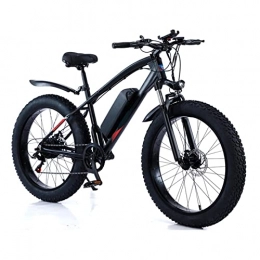 LIU Bike Liu Men Mountain Electric Bike for Adults 26 * 4.0 Inch Fat Tire Electric Bicycle 48W 12.5Ah Electric Mountain Electric Bike (Color : 1000W, Number of speeds : 21)