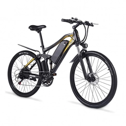 LWL Bike LWL Electric Bicycle 27.5 Inch Tire 500W Mountain E-Bike Adult Bike 48V 17Ah Urban Bike (Color : M60)