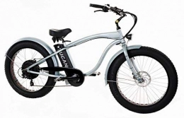 Marnaula, S.L Bike Marnaula, S.L. MONSTER 26 - Is The Electric Fat Bike - Frame Alu Hydro TB 7005 - Tyre 26" - Shimano Alivio 6 speed - Shimano Alivio 14-28 Teeth - To roll on the snow or the sand (SILVER PLATE)