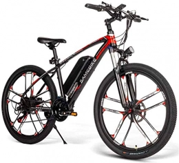 min min Bike min min Bike, SM26 Electric Mountain Bike for Adults, 350W Aluminum Alloy Ebike 48V 8AH Removable Lithium Battery All Terrain City Bike for Men Women