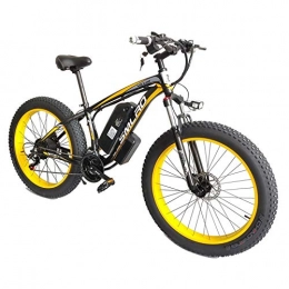 MOLINGXUAN Electric Mountain Bike MOLINGXUAN Electric Mountain Bikes, Lithium Battery Snow Bikes 26 Inches X 17 Inches 48V13AH Beach Electric Bike Motorcycle Power, D