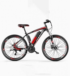 Mu Bike MU Electric Bike, 26" Mountain Bike for Adult, All Terrain 27-Speed Bicycles, 36V 50Km Pure Battery Mileage Detachable Lithium Ion Battery, C2 Electric 35Km / Hybrid 70Km