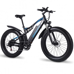 Shengmilo Electric Mountain Bike MX03 Adult Electric Bicycle 26 * 4.0 Fat Tire 48V 17Ah Large Capacity Battery 7 Speed Mountain Bike Snow Bike (17Ah)