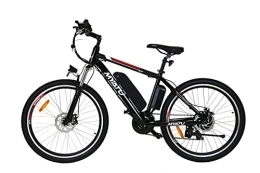 MYATU Electric Mountain Bike MYATU 26" Electric Bike, Removable Lithium Battery, Up to 50 Miles, Shimano 7 Speed, Electric Mountain Bikes for Adults, Maximum Speed 25 km / h