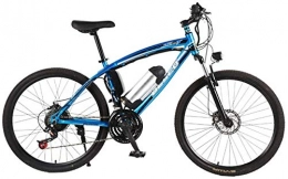 PARTAS Bike PARTAS Sightseeing / Commuting Tool - Electric Mountain Bike, 250W 26-inch Electric Bike With Detachable 36V / 8AH Lithium-ion Battery, 21-speed, Lockable Front Fork (Color : Blue)