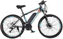 PARTAS Bike PARTAS Travel Convenience A Healthy Trip Adult Electric Bike, Foldable 26-Inch 36V Mountain Bike with 10AH Lithium Battery Damping 27 Speed City Bicycle, For Outdoor Casual Trave (Color : Blue)
