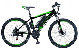 Power-Ride Bike POWER RIDE Eagle Electric Mountain Bike - 250W Power Motor, 17" Aluminum Frame, 26" Wheel, Speed 25KMH, Samsung Cell Removable 10.4AH Lockable Battery - 21 Speed Shimano TXZ500 Gear Shifters