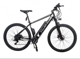 Power-Ride Electric Mountain Bike POWER RIDE STORM Electric Mountain Bike - 18" Aluminum Frame, 250W Power Motor, 26" Wheel, Speed 25KMH, Samsung Cell 10.4AH Battery - 21 Speed Shimano TXZ500 Gear Shifters Adult Electric Bike Black