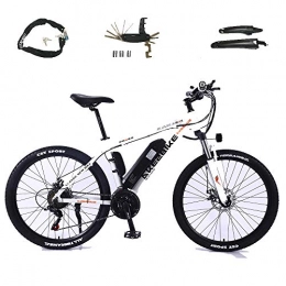 QDWRF Bike QDWRF 26"E-Bike Electric Bike - 36V 350W 8AH / 10AH / 13AH Large Capacity Lithium Battery - Light City 27 Speed Bike 10AH