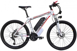 RDJM Electric Mountain Bike RDJM Ebikes 26" Electric Mountain Bike for Adults - 1000W Ebike with 48V 15AH Lithium Battery Professional Offroad Bicycle 27 Speed Gear Outdoor Cycling / Commute Bike (Color : Red)