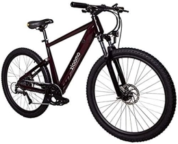 RDJM Bike RDJM Ebikes, 27.5" Electrically Assisted Bike, 250W 36V / 10.4Ah Lithium-ion Battery Built Into The Frame, Double Disc Brakes, Black